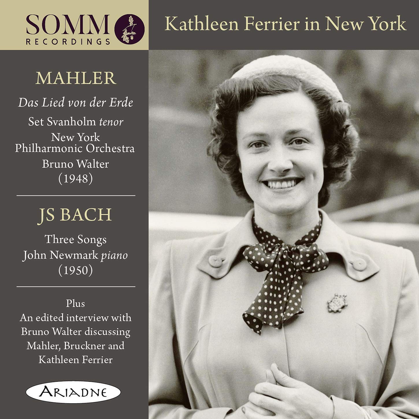 Review of Kathleen Ferrier in New York